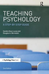 Teaching Psychology - Bernstein, Douglas A.