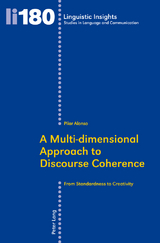 A Multi-dimensional Approach to Discourse Coherence - Pilar Alonso