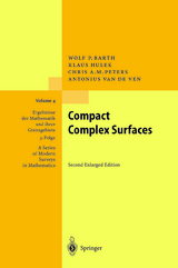 Compact Complex Surfaces - Barth, W.; Hulek, K.; Peters, Chris; Ven, A.van de