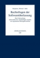 Rechtsfragen der Softwareüberlassung - Benjamin Adler