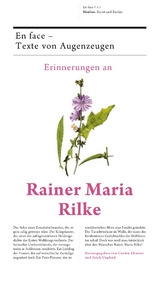 Erinnerungen an Rainer Maria Rilke - 