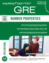 Number Properties GRE Strategy Guide, 4th Edition - Manhattan Prep