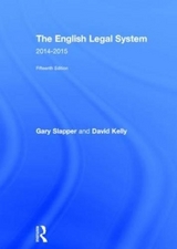 The English Legal System - Kelly, David