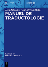 Manuel de traductologie - 