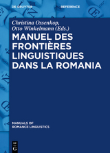 Manuel des frontières linguistiques dans la Romania - 