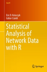 Statistical Analysis of Network Data with R - Eric D. Kolaczyk, Gábor Csárdi