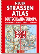 Neuer Straßenatlas Deutschland/Europa 2015/2016 - 