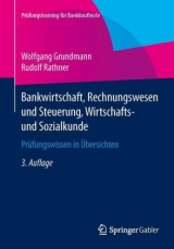 Bankwirtschaft, Rechnungswesen und Steuerung, Wirtschafts- und Sozialkunde - Wolfgang Grundmann, Rudolf Rathner