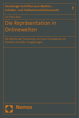 Die Repräsentation in Onlinewelten - Jan Felix Dein