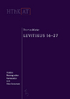 Levitikus: Zweiter Teilband: 16-27 (Herders Theologischer Kommentar zum Alten Testament)