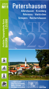 ATK25-M11 Petershausen (Amtliche Topographische Karte 1:25000)