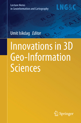 Innovations in 3D Geo-Information Sciences - 