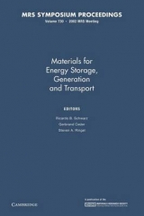Materials for Energy Storage, Generation and Transport: Volume 730 - Schwarz, Ricardo B.; Ceder, Gerbrand; Ringel, Steven A.