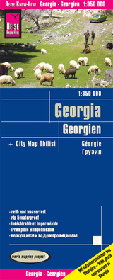 Reise Know-How Landkarte Georgien / Georgia (1:350.000) - Peter Rump, Reise Know-How Verlag
