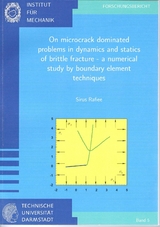 On Microcrack Dominated Problems in Dynamics and Statics of Brittle Fracture - Sirus Rafiee