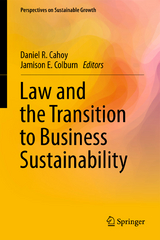 Law and the Transition to Business Sustainability - 