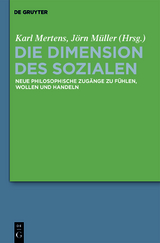 Die Dimension des Sozialen - 