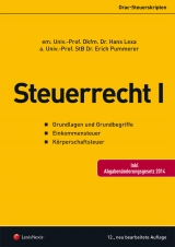 Steuerrecht I - Hans Lexa, Erich Pummerer