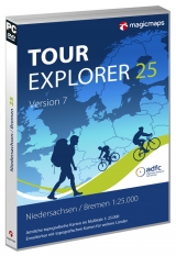 TOUR Explorer 25 Niedersachsen/Bremen, Version 7.0, DVD-ROMs - 