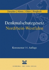 Denkmalschutzgesetz Nordrhein-Westfalen - Dimitrij Davydov, Ernst R Hönes, Thomas Otten, Birgitta Ringbeck