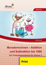 Monsterrechnen - Addition und Subtraktion bis 1000 - Julia Lorenz