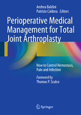 Perioperative Medical Management for Total Joint Arthroplasty - 