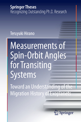 Measurements of Spin-Orbit Angles for Transiting Systems - Teruyuki Hirano