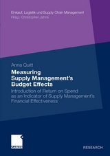 Measuring Supply Management's Budget Effects -  Anna Quitt