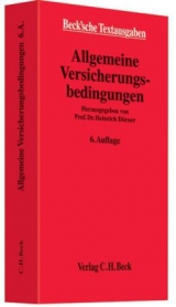 Allgemeine Versicherungsbedingungen - Dörner, Heinrich