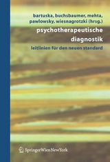 Psychotherapeutische Diagnostik - 