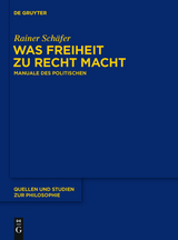 Was Freiheit zu Recht macht - Rainer Schäfer