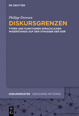 Diskursgrenzen - Philipp Dreesen