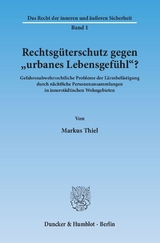 Rechtsgüterschutz gegen "urbanes Lebensgefühl"? - Markus Thiel