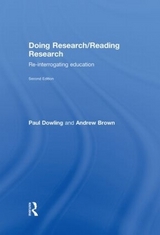 Doing Research/Reading Research - Dowling, Paul; Brown, Andrew