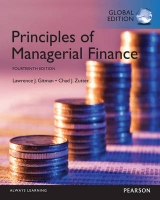 Principles of Managerial Finance, Global Edition - Gitman, Lawrence; Zutter, Chad