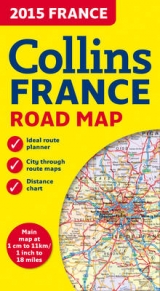 2015 Collins Map of France - Collins Maps