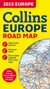 2015 Collins Map of Europe - Collins Maps