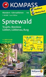 Spreewald - Teupitz - Beeskow - Lübben - Lübbenau - Burg - KOMPASS-Karten GmbH