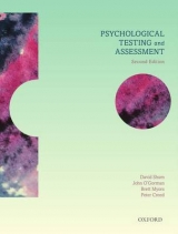 Psychological Testing and Assessment 2e - Shum, David; O'Gorman, John; Myors, Brett; Creed, Peter