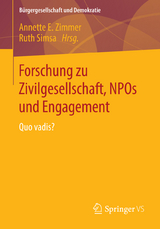 Forschung zu Zivilgesellschaft, NPOs und Engagement - 
