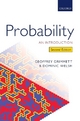 Probability - Geoffrey Grimmett; Dominic Welsh