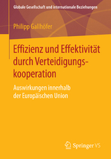 Effizienz und Effektivität durch Verteidigungskooperation - Philipp Gallhöfer