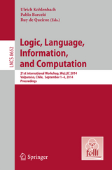 Logic, Language, Information, and Computation - 