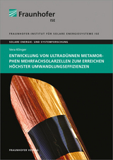 Entwicklung von ultradünnen metamorphen Mehrfachsolarzellen zum Erreichen höchster Umwandlungseffizienzen - Vera Klinger