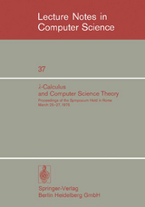 λ-Calculus and Computer Science Theory - 