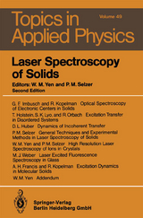 Laser Spectroscopy of Solids - 