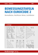 Bemessungstafeln nach Eurocode 2: Normalbeton, Hochfester Beton, Leichtbeton