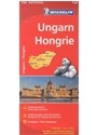 Michelin Karte Ungarn. Hongrie - 