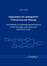 Organisation der strategischen IT-Steuerung und -Planung - Jochen Hagen