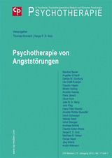 Psychotherapie von Angststörungen - 